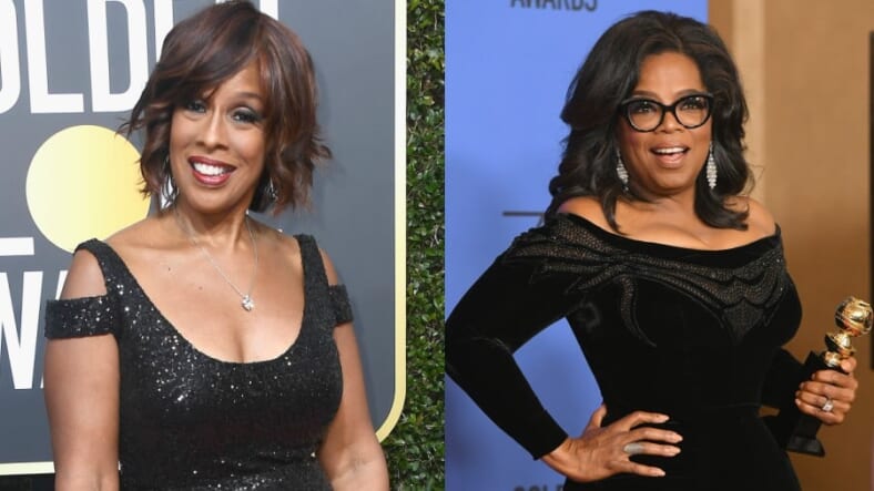 Oprah gives kudos to her bestie Gayle King for steady focus during R ...