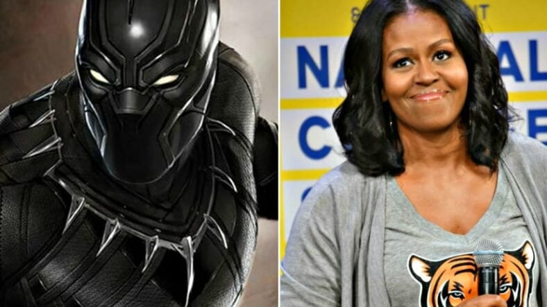 Michelle Obama black panther thegrio.com