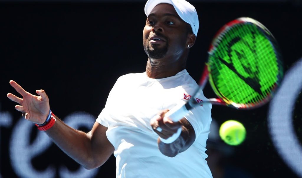 Donald Young on day two of the 2018 Australian Open at Melbourne Park on January 16, 2018 in Melbourne, Australia. thegrio.com