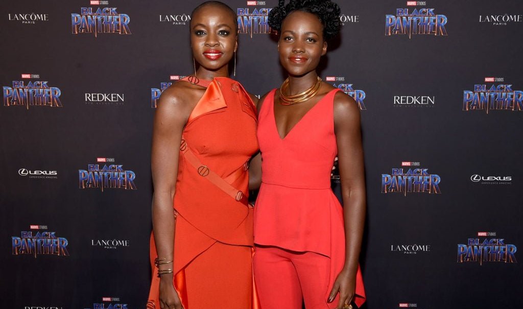 Danai Gurira and Lupita Nyong'o