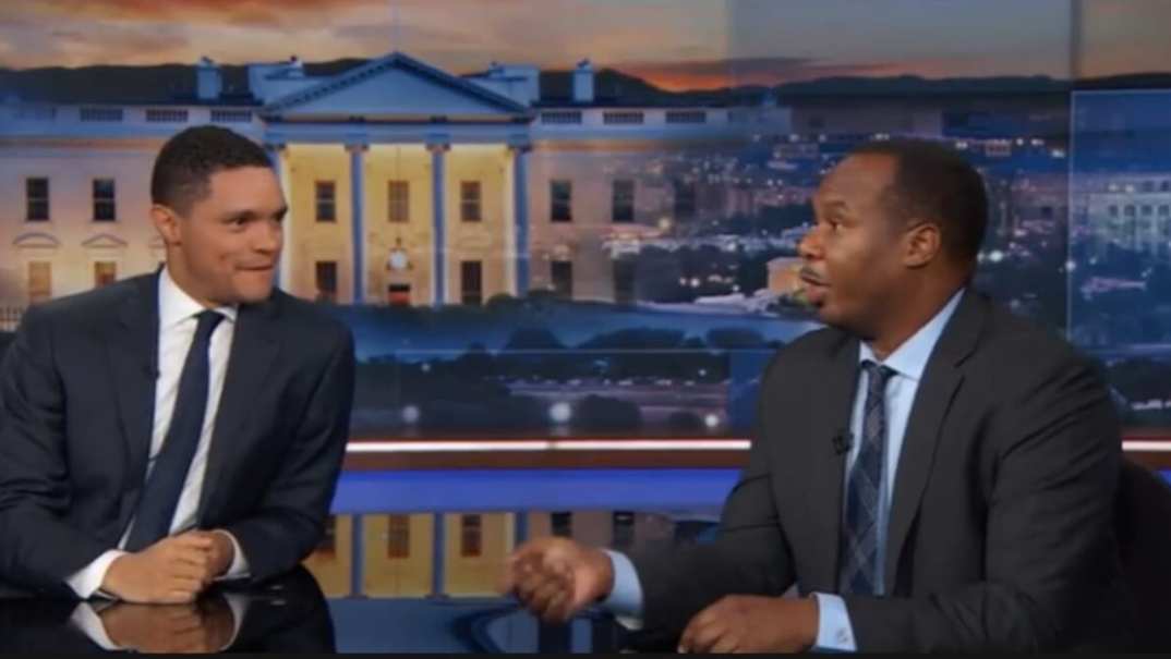 Roy Wood Jr on the Daily Show with Trevor Noah. (Comedy Central) thegrio.com