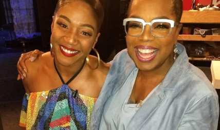 Tiffany Haddish & Oprah Winfrey thegrio.com