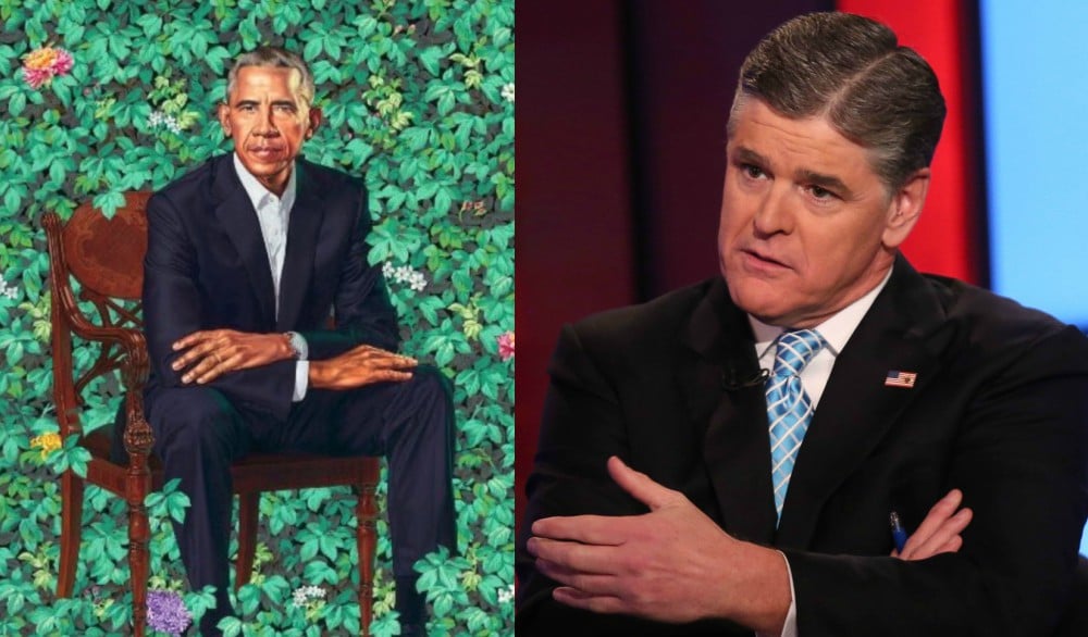Obama Portrait Sean Hannity theGrio.com