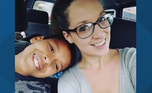 Jennifer Cooke claims son was passed racist note by three students. (Facebook)