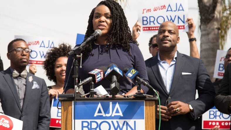 Compton mayor Aja Brown announces she's running for congress. thegrio.com