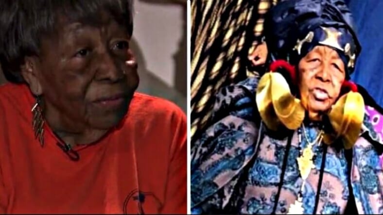 Dorothy Steel landed her role in Black Panther at age 91. (WSBTV) thegrio.com