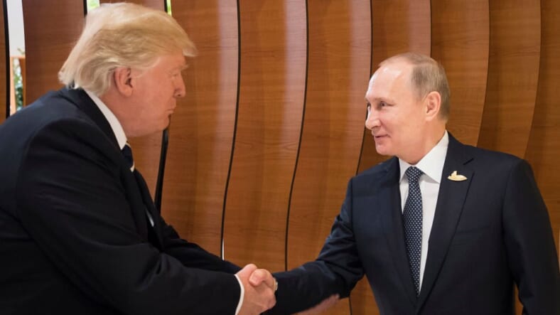 Donald Trump Vladmir Putin thegrio.com