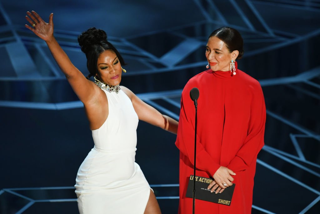 Tiffany Haddish and Maya Rudolph