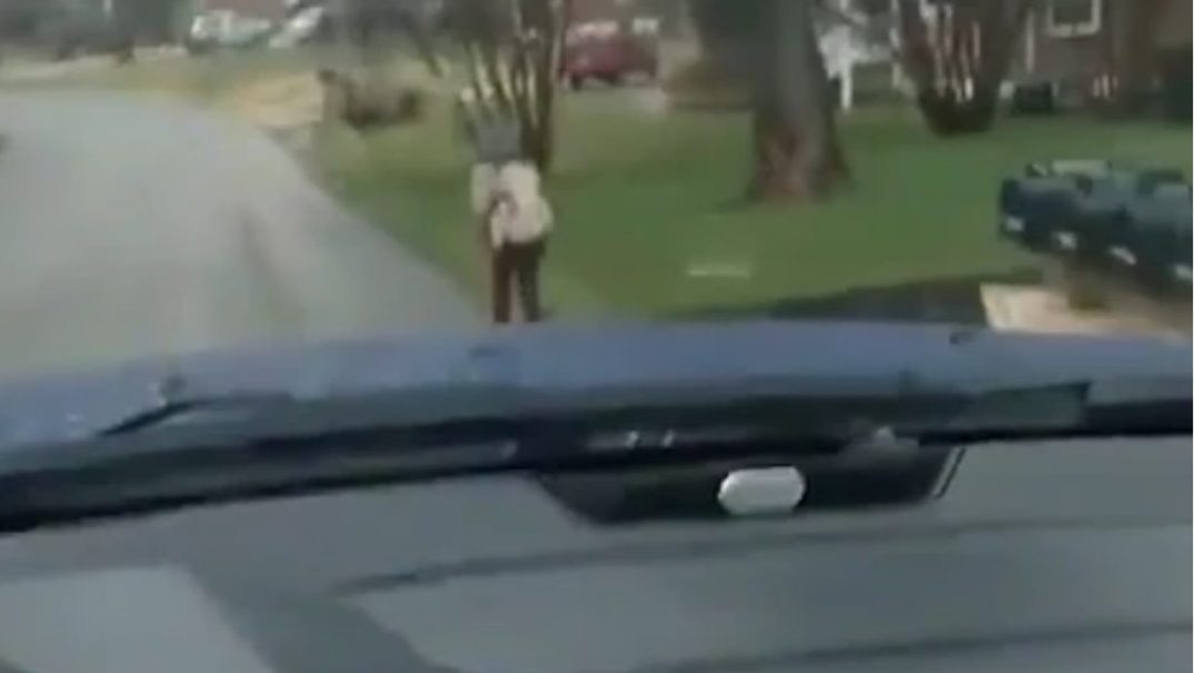 Bryan Thornhill posts viral video of son running in the rain for punishment. thegrio.com