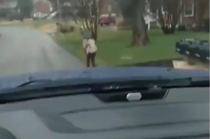 Bryan Thornhill posts viral video of son running in the rain for punishment. thegrio.com