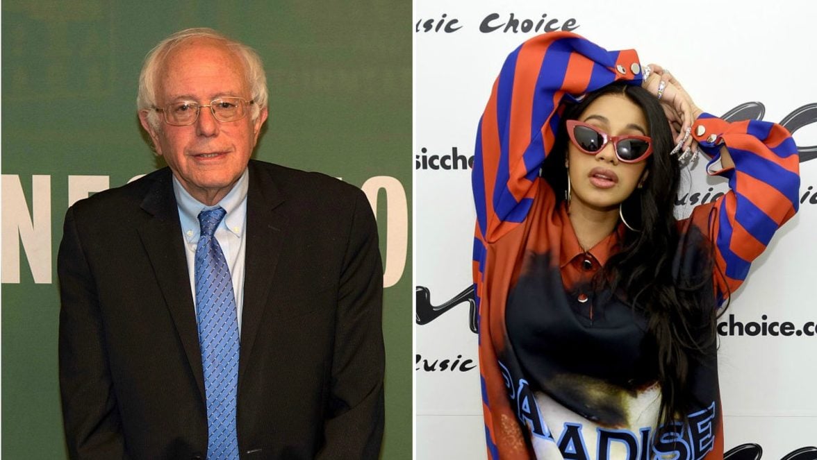 Bernie Sanders Cardi B