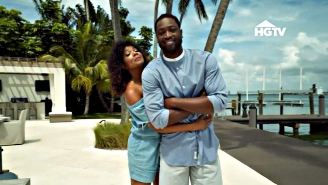 Gabrielle Union and Dwyane Wade HGTV thegrio.com