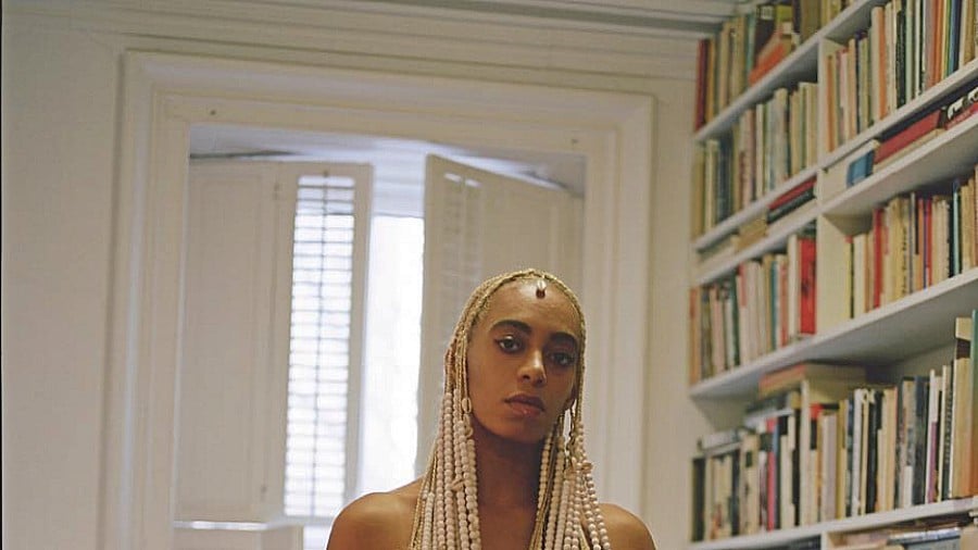 Solange knowles topless