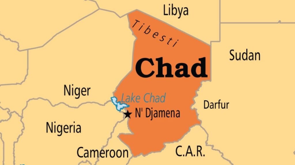 Chad map thegrio.com