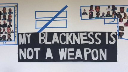 student rips down Black Lives Matter banner thegrio.com