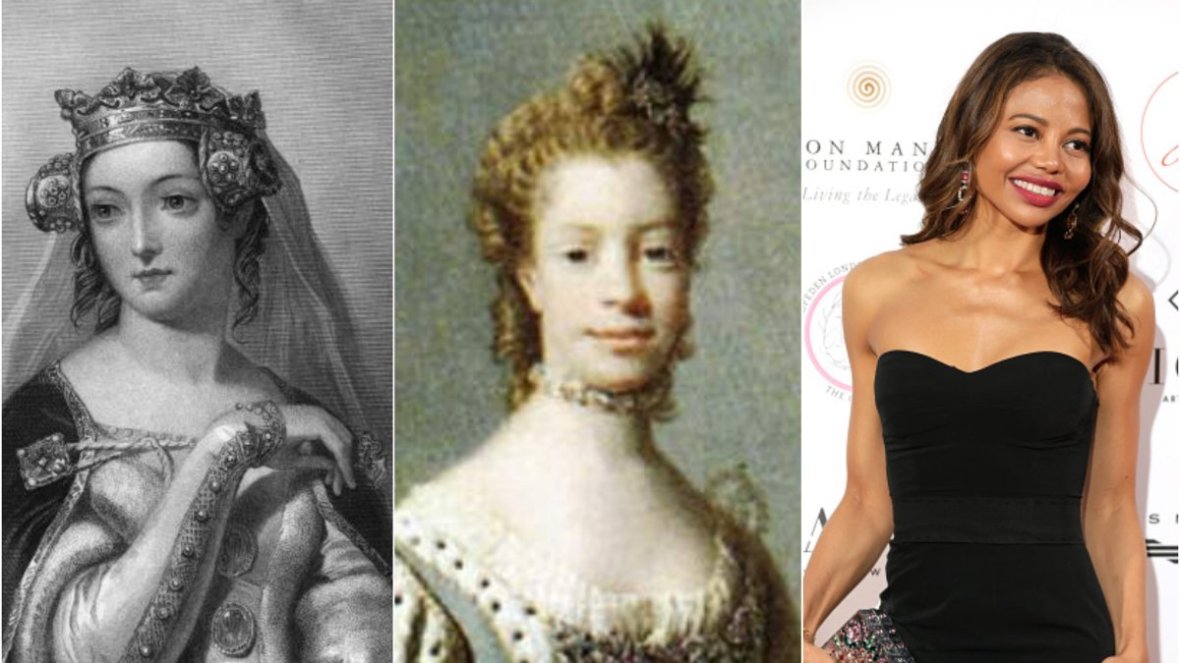 Philippa of Hainault, Queen Charlotte and Emma Thynn, Viscountess Weymouth thegrio.com