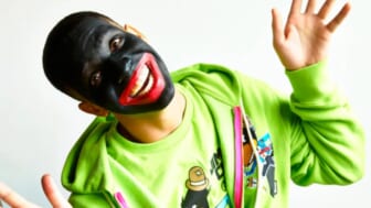Drake in blackface