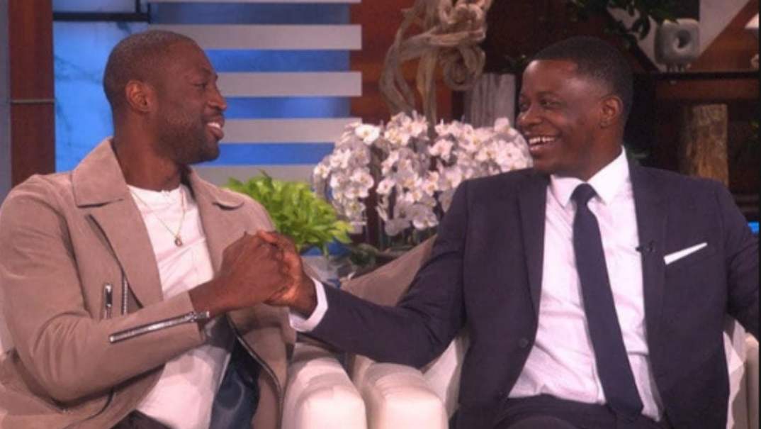 Dwyane Wade surprises Waffle House hero James Shaw Jr on Ellen thegrio.com