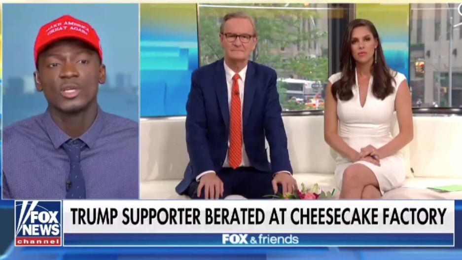 Eugenior Joseph appeared on Fox & Friends to defend his support for Trump thegrio.com