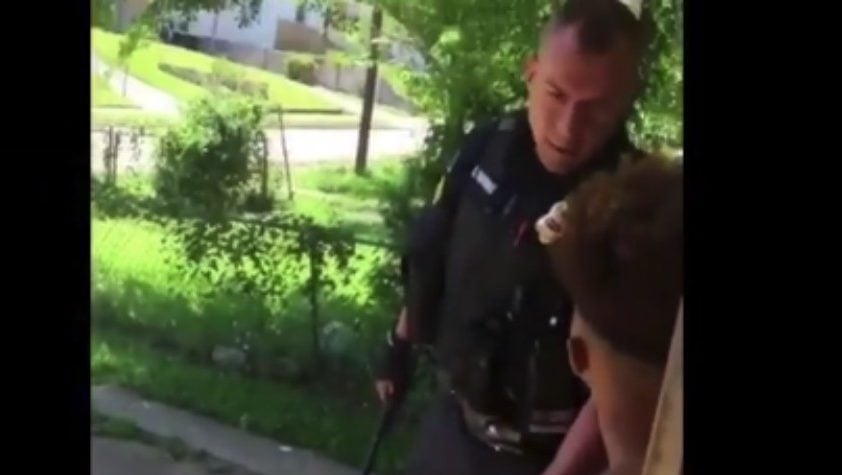 Shreveport police officer caught yelling at teen over loud music thegrio.com