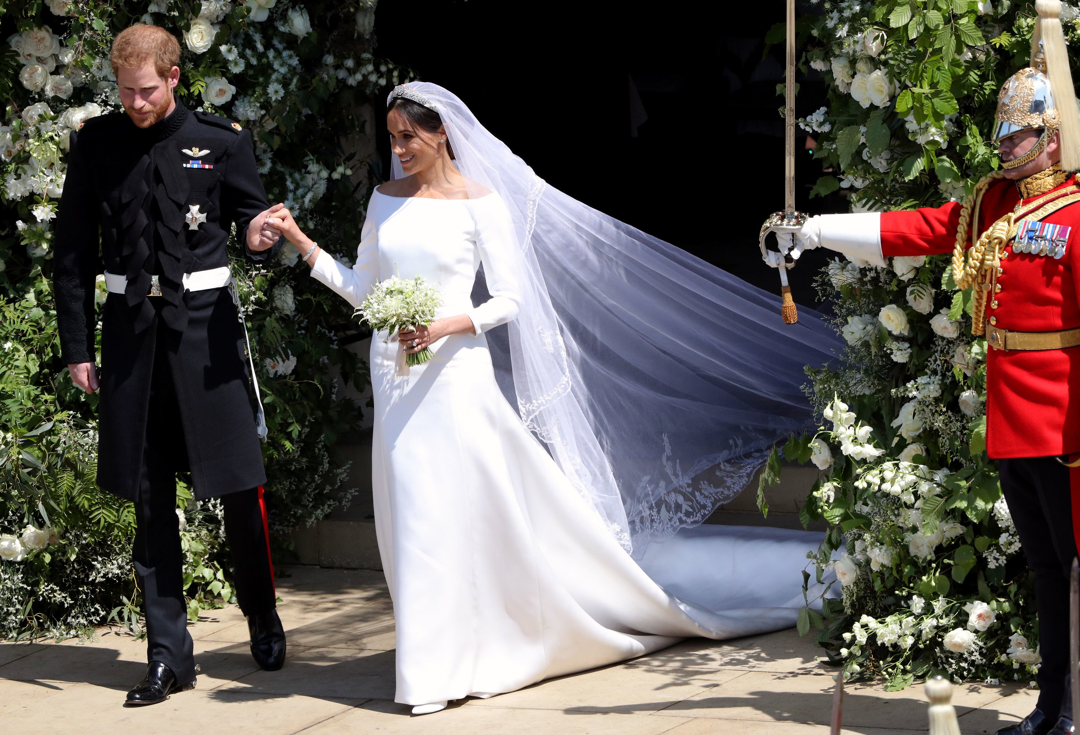 Megan Markle's royal wedding dress was a classic stunner