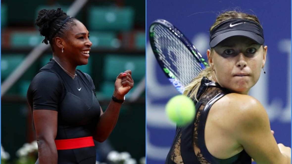 serena williams Maria Sharapova thegrio.com