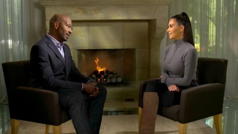 Kim Kardashian talks to Van Jones on CNN thegrio.com