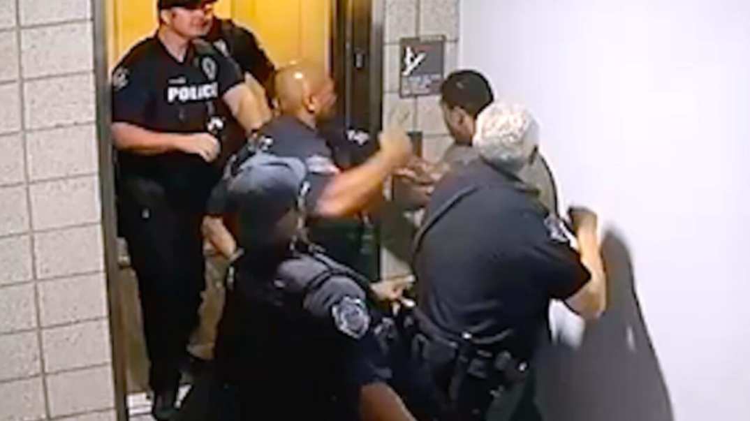 Mesa Arizona police caught on video beating Robert Johnson thegrio.com