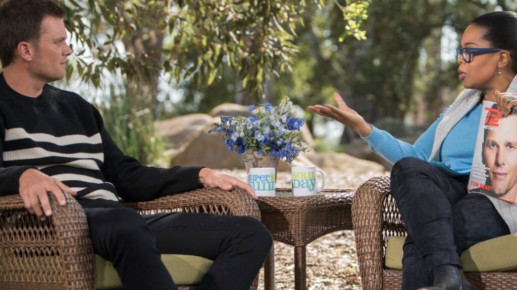 Tom Brady and Oprah thegrio.com