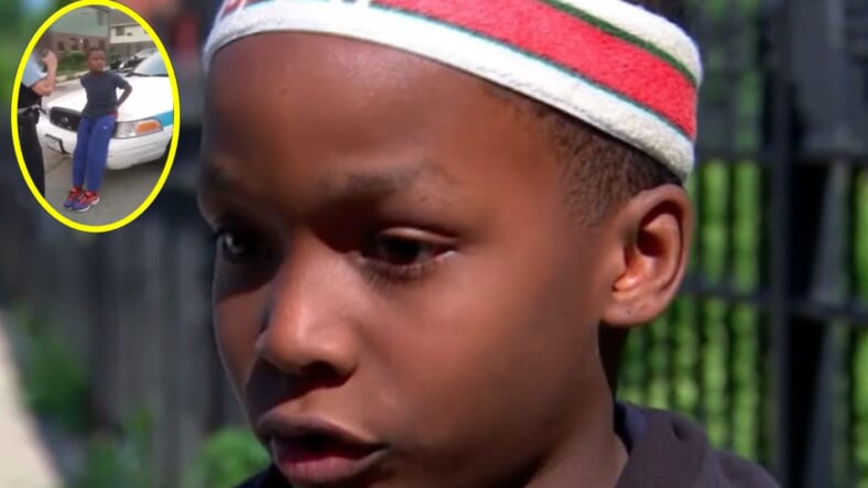 10-year-old boy handcuffed by Chicago police thegrio.com