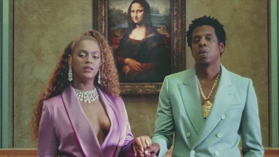 beyonce and jay z louvre video