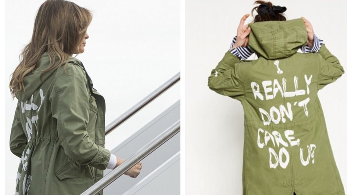 Melania Trump Zara thegrio.com