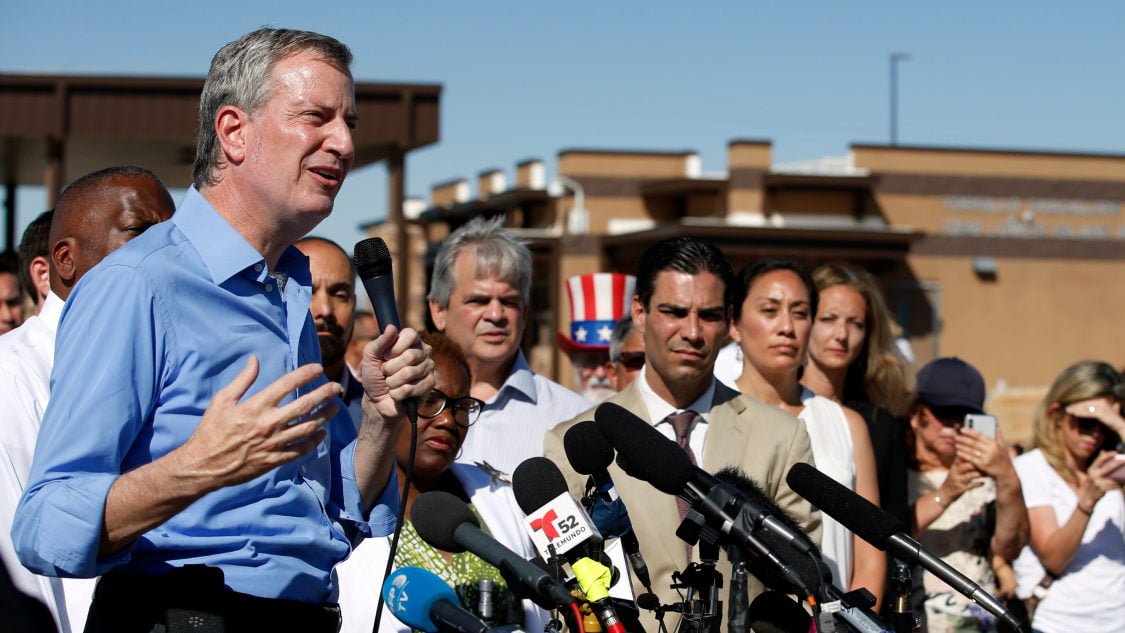 Bill de Blasio thegrio.com AP