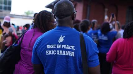 Eric Garner protest thegrio.com