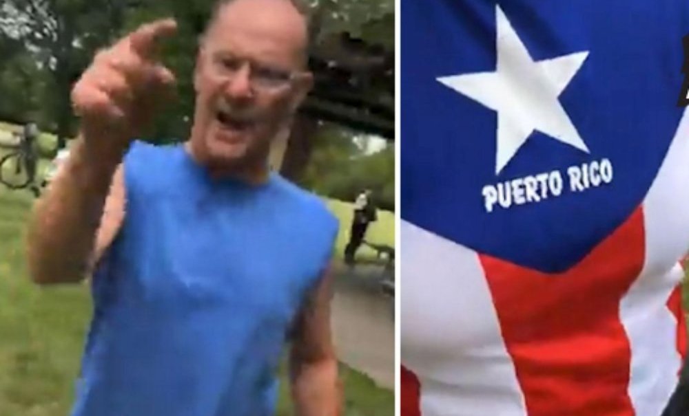 Timothy Trybus hurls slurs at woman wearing Puerto Rico flag shirt thegrio.com