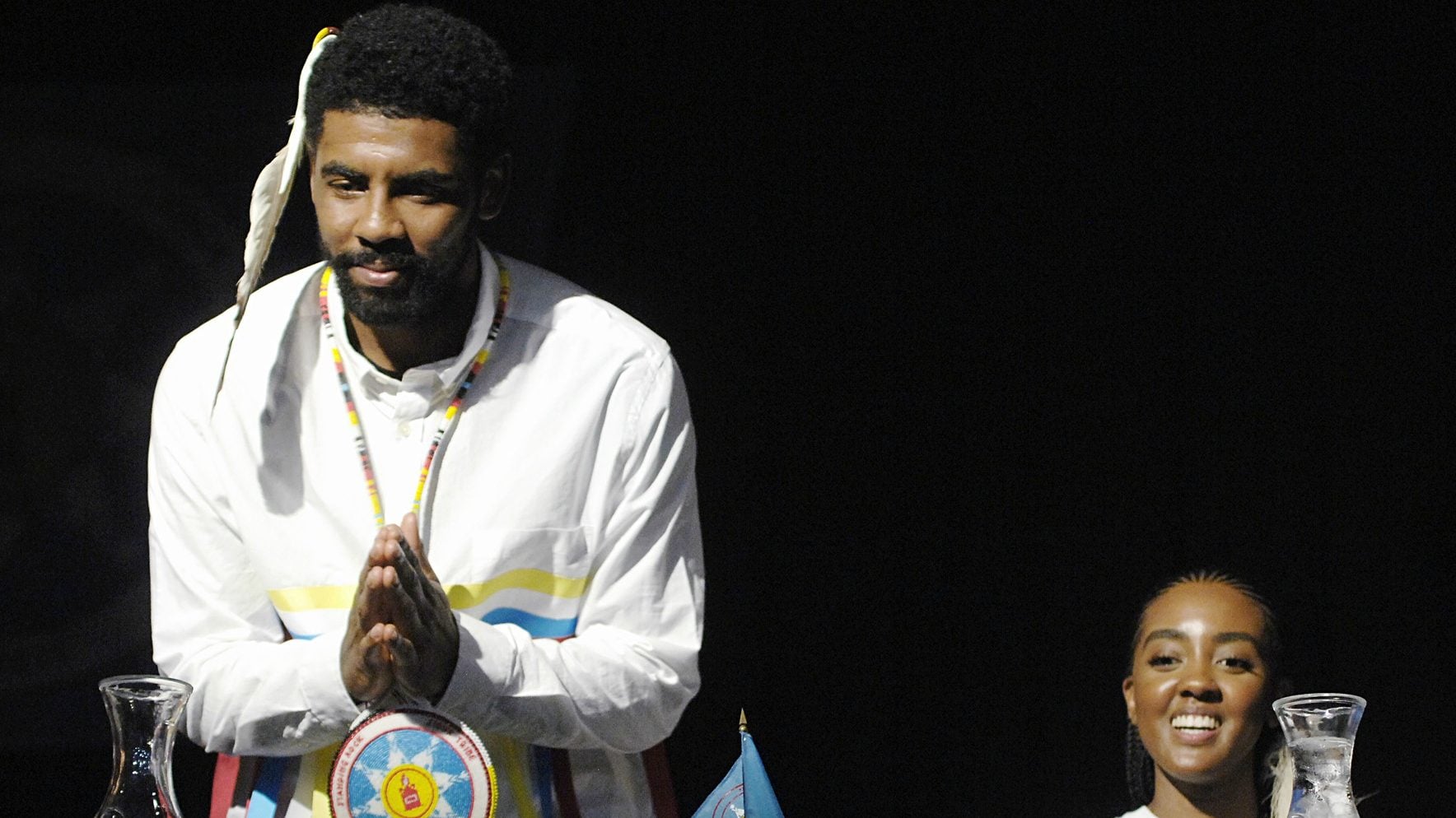 Celtics' Kyrie Irving honored by mother's Standing Rock Sioux tribe - theGrio1768 x 994