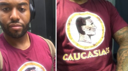 Caucasians t-shirt thegrio.com