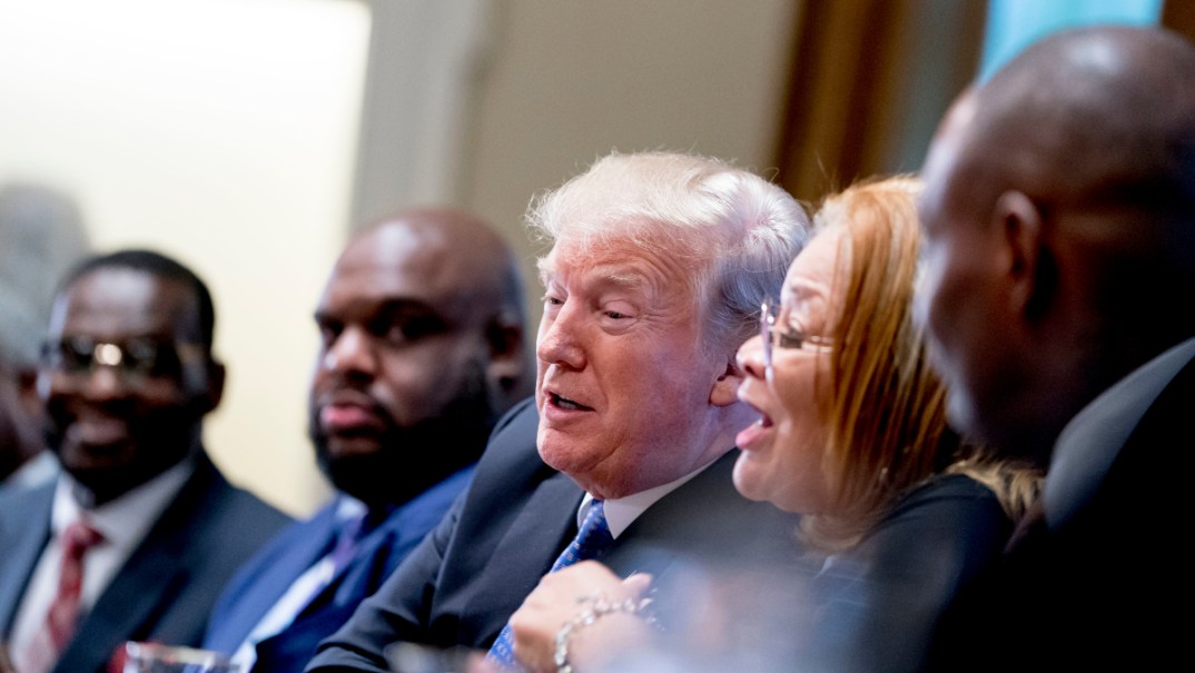 black preachers donald Trump