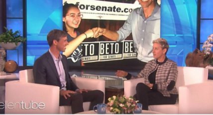 Beto O'Rourke on Ellen thegrio.com