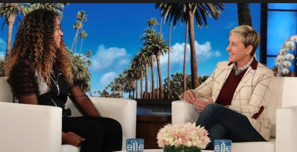 Naomi Osaka on Ellen