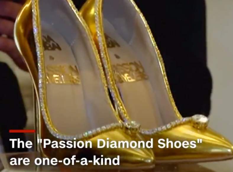 World's most expensive shoes, $17 million, on display in Dubai - Headlines,  features, photo and videos from , china, news, chinanews, ecns