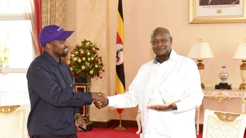 Kanye West Uganda AP thegrio.com