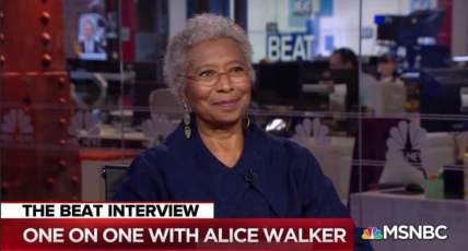 Alice Walker on MSNBC thegrio.com