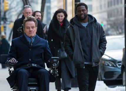 Kevin Hart and Bryan Cranston in The Upside thegrio.com