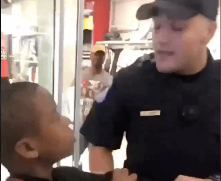 Mall cop manhandles Black child in mall thegrio.com