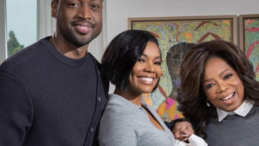 Gabrielle Union and Dwyane Wade and Oprah thegrio.com