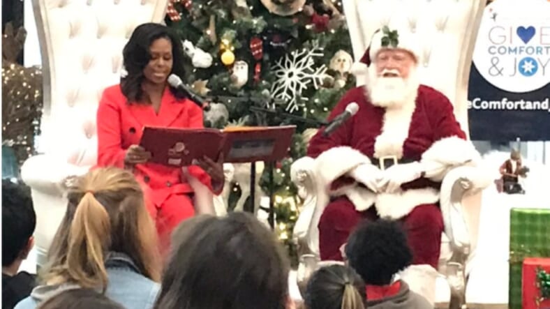 Michelle Obama Christmas thegrio.com