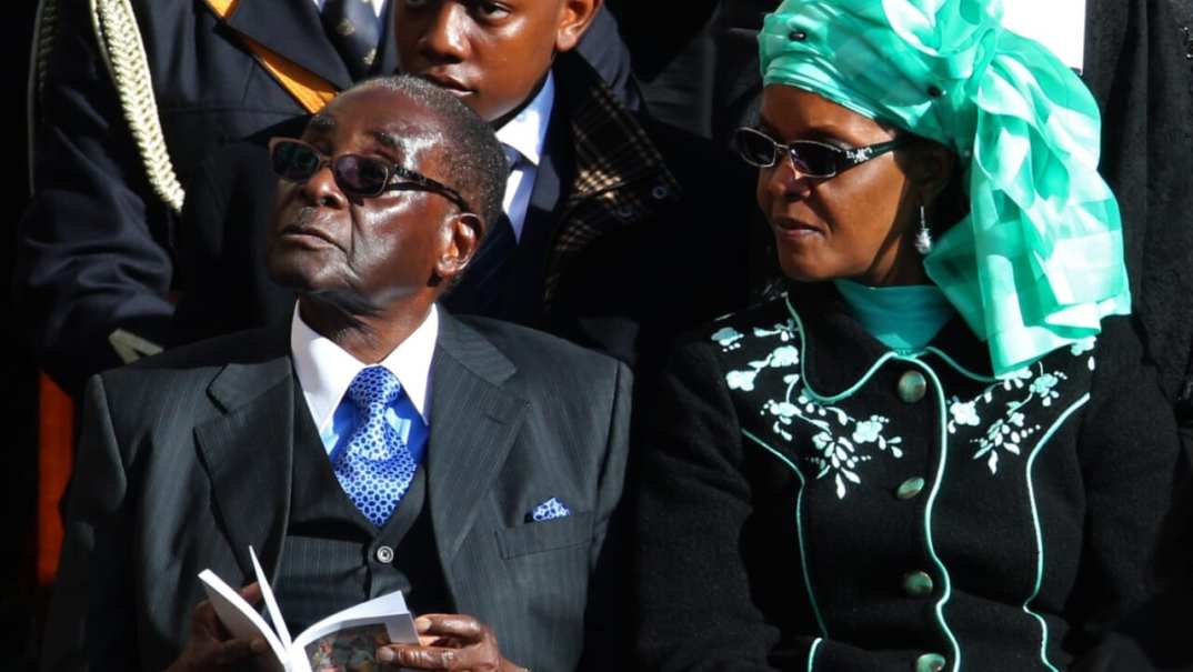 Robert Mugabe, Grace Mugabe thegrio.com