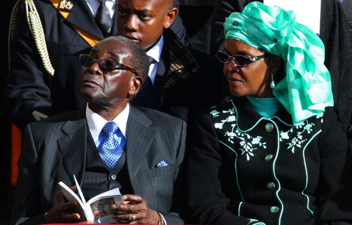 Robert Mugabe, Grace Mugabe thegrio.com