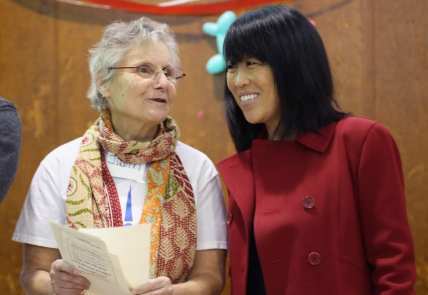 Director Judith Bernstein Bake, Helen Gym thegrio.com